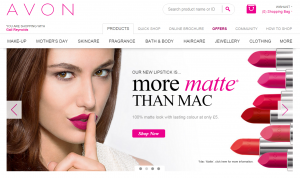 Gails online Avon store