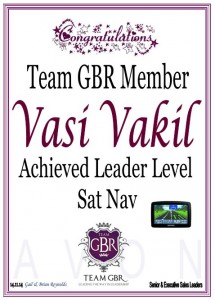 Avon Campaign 17 Incentive achievers Vasi Vakil
